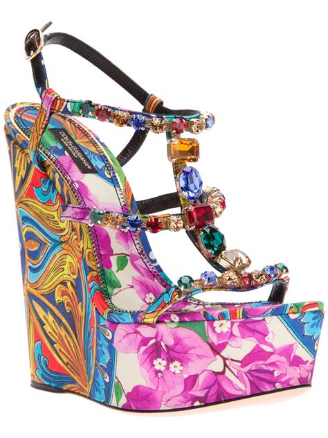 wedges dolce gabbana